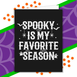 Happy Halloween Spooky Season Funny Halloween Card
