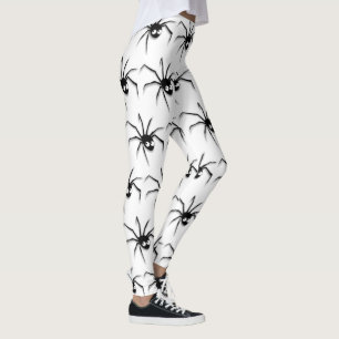 Happy Halloween Spooky Spider Leggings