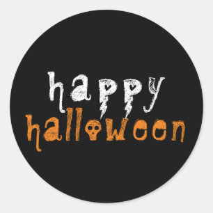 Happy Halloween Spooky Sticker