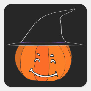 Happy Halloween Square Sticker