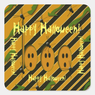 Happy Halloween! Square Sticker