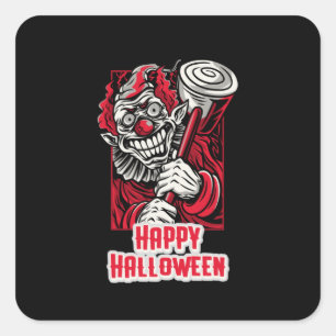 Happy Halloween Square Sticker