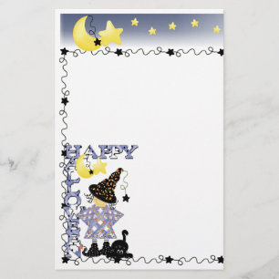 Happy Halloween Stationery