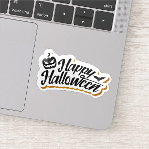Happy halloween sticker 