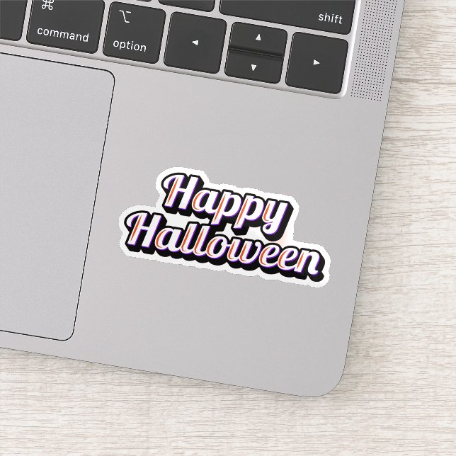 Happy halloween sticker  (Detail)