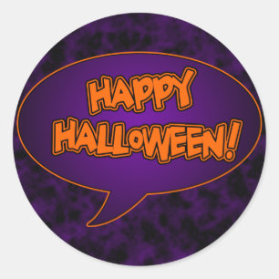 Happy Halloween stickers