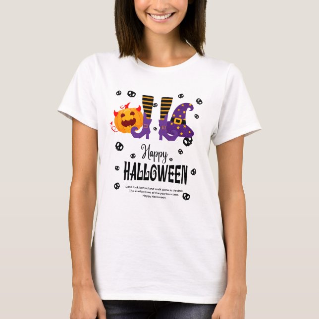 Happy Halloween  T-Shirt (Front)