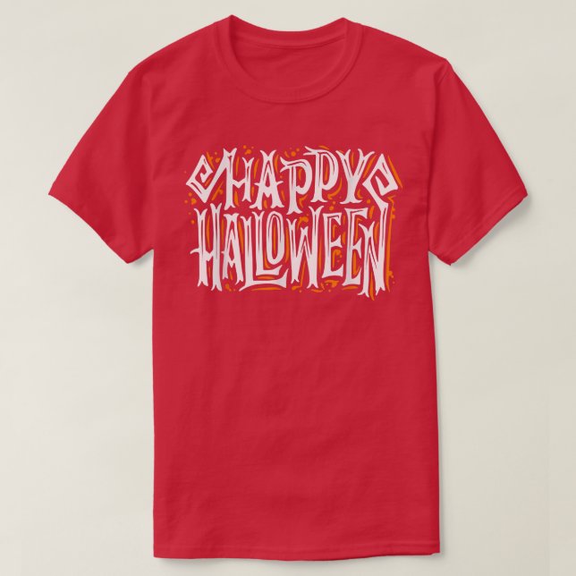Happy Halloween  T-Shirt (Design Front)