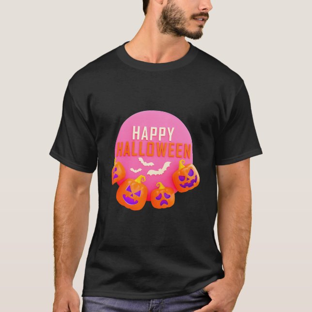 Happy Halloween  T-Shirt (Front)