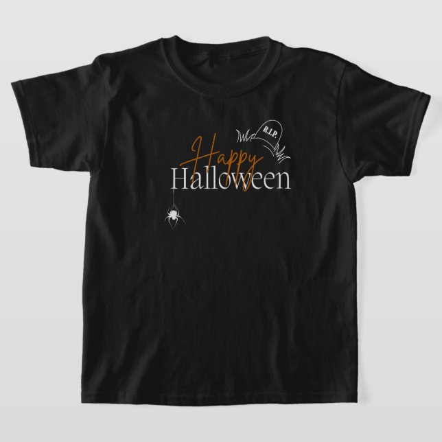 Happy Halloween T-Shirt (Laydown)