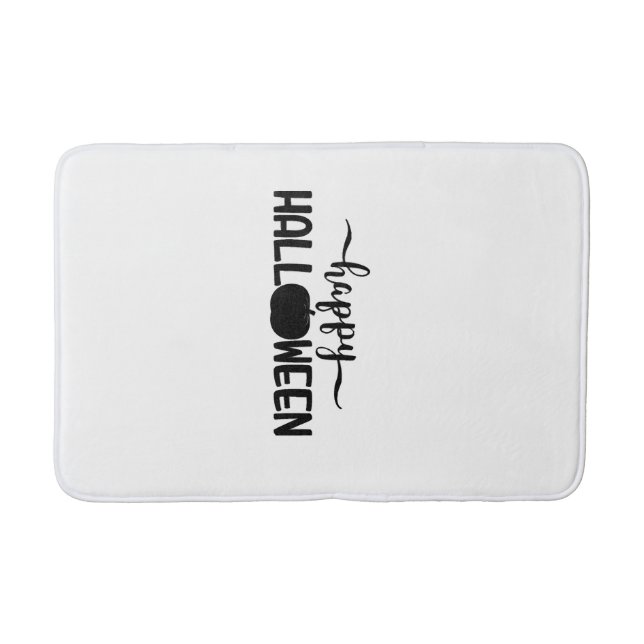 Happy Halloween t shirts halloween Bath Mat (Front)