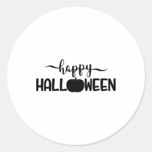 Happy Halloween t shirts halloween Classic Round Sticker