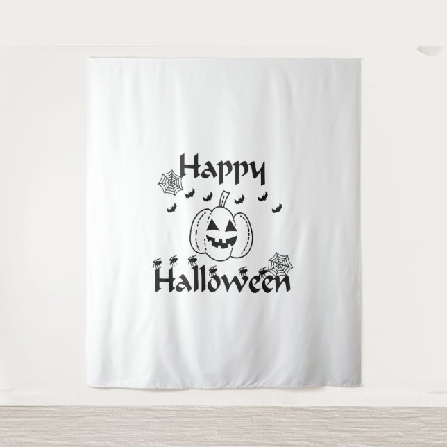 Happy Halloween                                    Tapestry (Front)