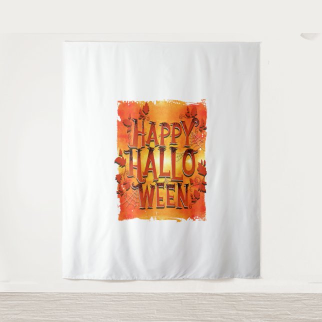 Happy Halloween                              Tapestry (Front)