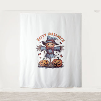 Happy Halloween Tapestry