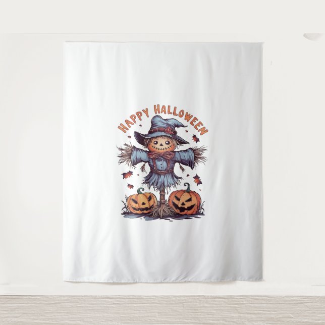 Happy Halloween Tapestry (Front)