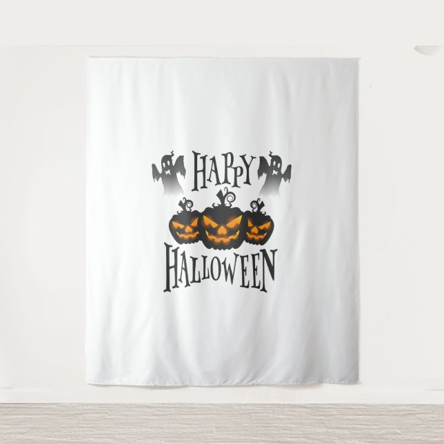 Happy Halloween                            Tapestry (Front)