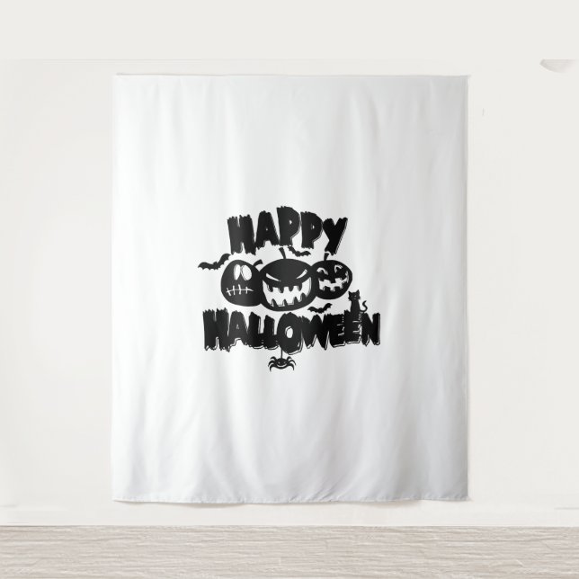 Happy Halloween                     Tapestry (Front)