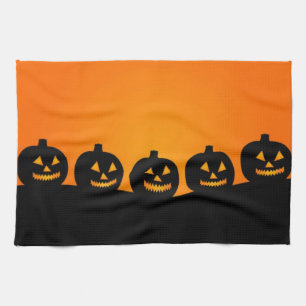 Happy Halloween Tea Towel