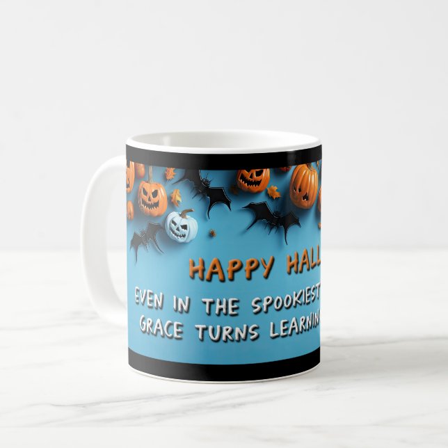 Happy Halloween Teachers Mug (Front Left)