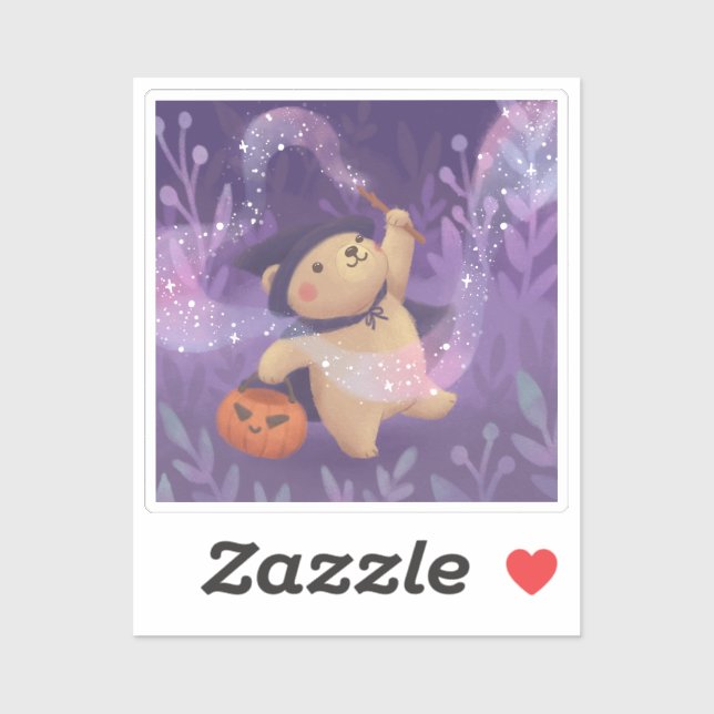 Happy Halloween: Teddy the Witch (Sheet)