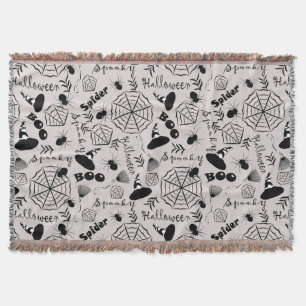 Happy Halloween Throw Blanket