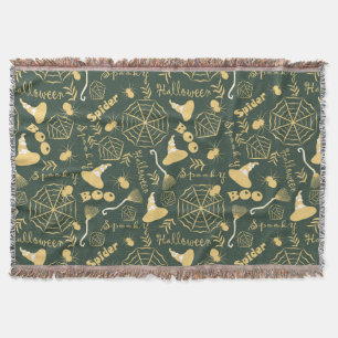 Happy Halloween Throw Blanket