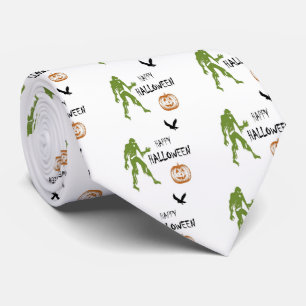 Happy Halloween Tie