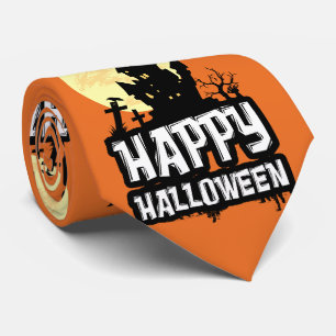 Happy Halloween Tie