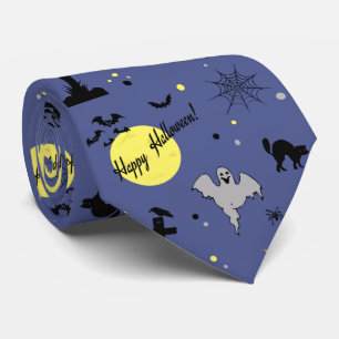 Happy Halloween Tie