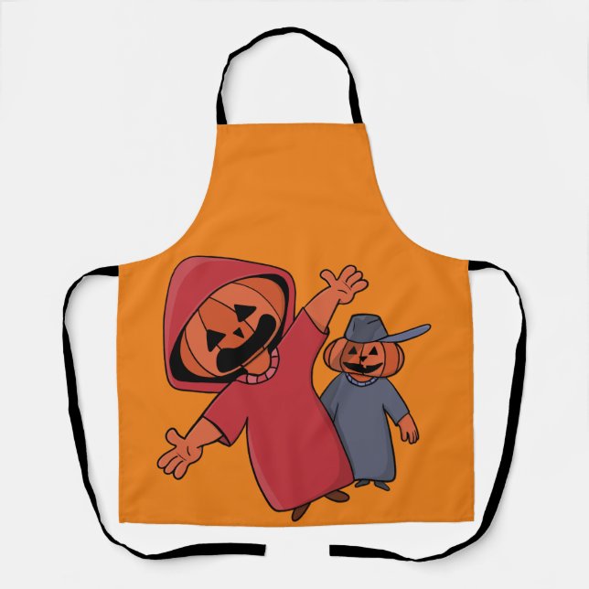 Happy Halloween to your friends Apron (Front)