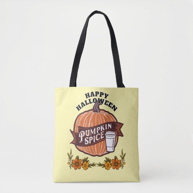 Happy Halloween Tote Bag (Front)