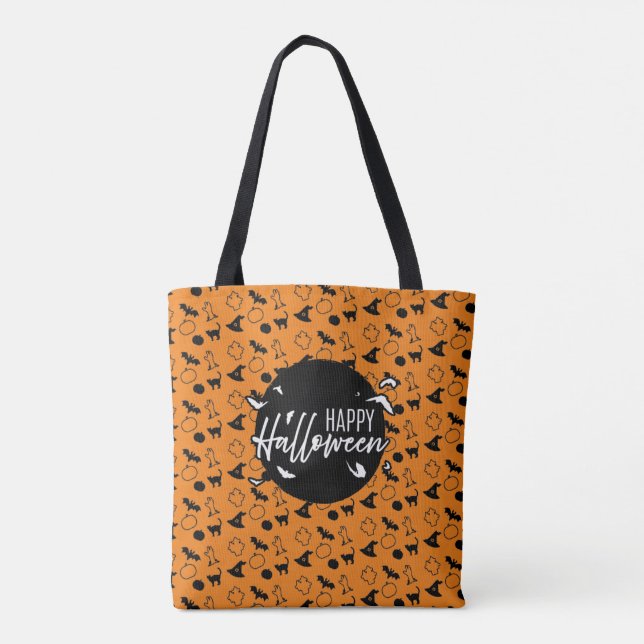Happy Halloween Tote Bag (Back)