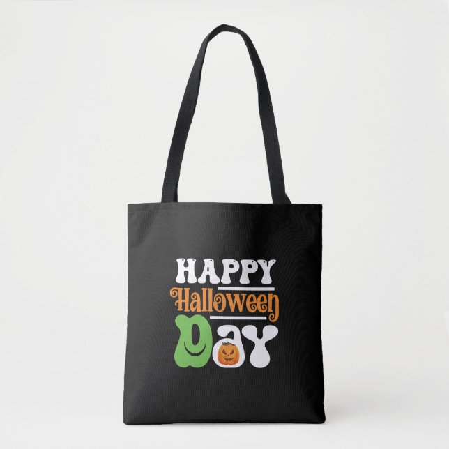 Happy Halloween Tote Bag (Front)