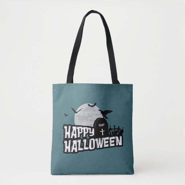 Happy Halloween Tote Bag (Front)