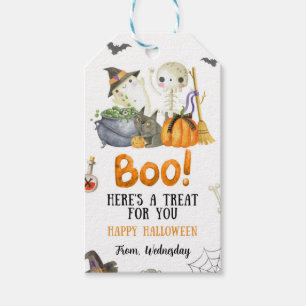 Happy Halloween Treat Gift Tag