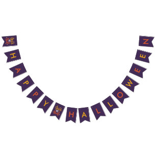 Happy Halloween Trick or Treat Candy Corn Party Bunting