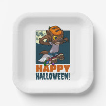 Happy Halloween! Trick Or Treat Little Werewolf