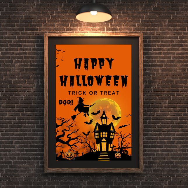 Happy Halloween Trick or Treat Poster (Creator Uploaded)