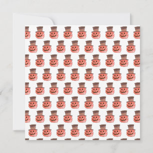 Happy Halloween Trick or Treat Pumpkin Invitation