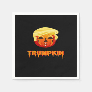 Happy Halloween - Trumpkin Classic Napkin