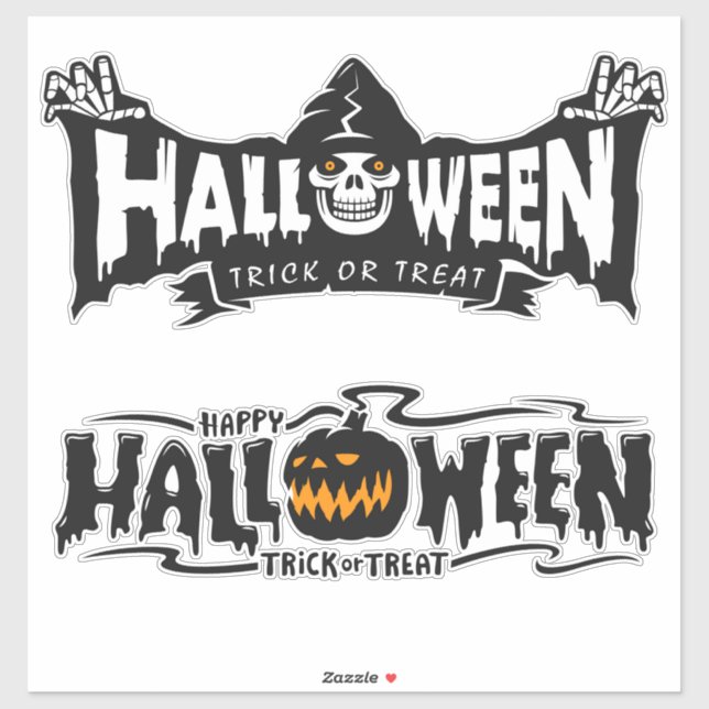 Happy Halloween Typography  (Sheet)