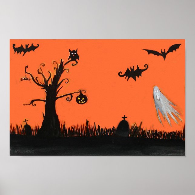Happy Halloween Value Poster Paper (Front)