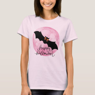 Happy Halloween Vampire Bat T-Shirt