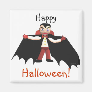Happy Halloween Vampire Magnet