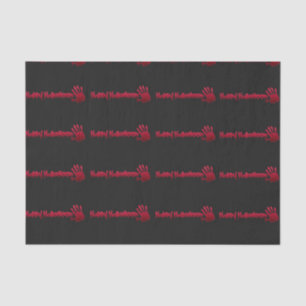 Happy Halloween w/hand Tissue Paper