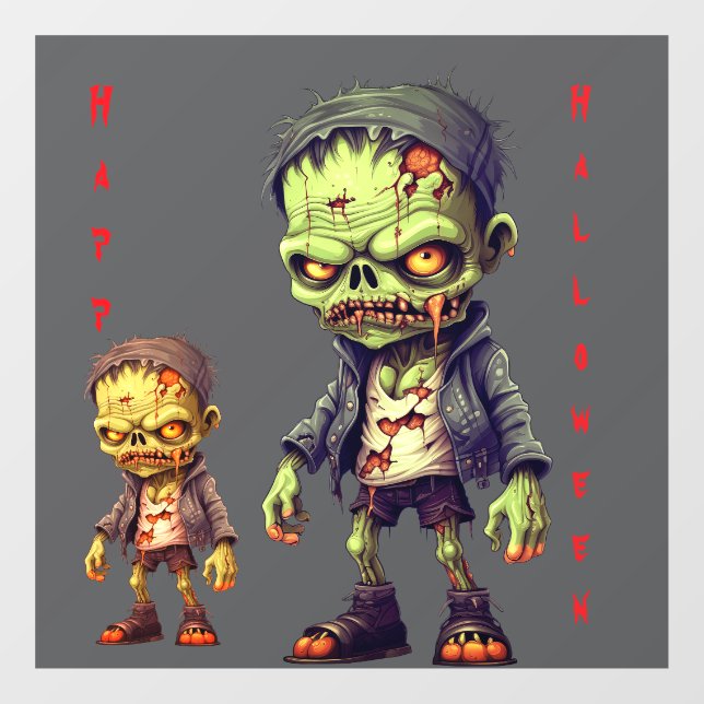 Happy Halloween Window Cling (Sheet)