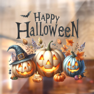 Happy Halloween Window Cling