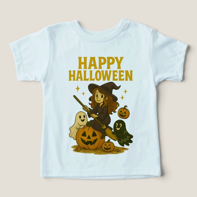 Happy Halloween Witch (Design Front)