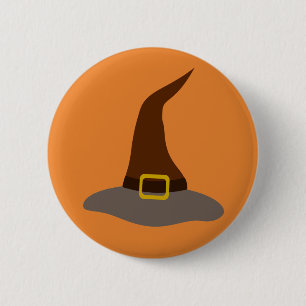 Happy Halloween Witch 6 Cm Round Badge